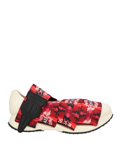 FESSURA Sneakers Red Synthetic fibers, Textile fibres