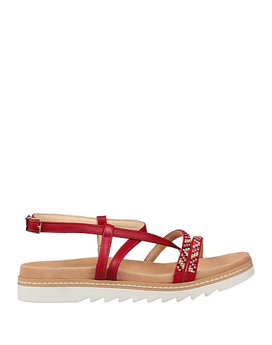 NU NÙ Sandals Red Leather