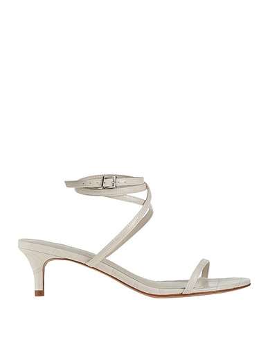 SCHUTZ Sandalen Weiß Leder