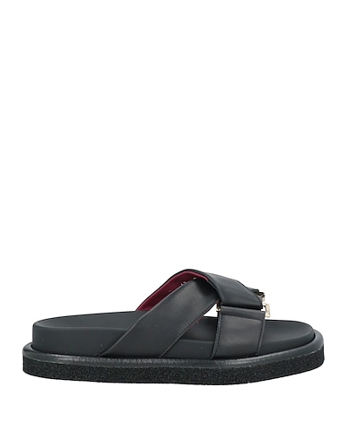 SEBOY'S Sandals Black Leather