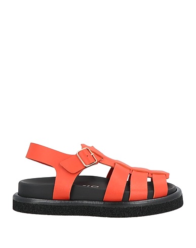 SEBOY'S Sandali Arancione Pelle