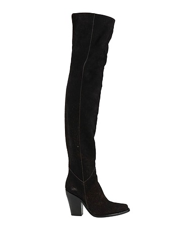 PHILOSOPHY di LORENZO SERAFINI Boots Dark brown Leather