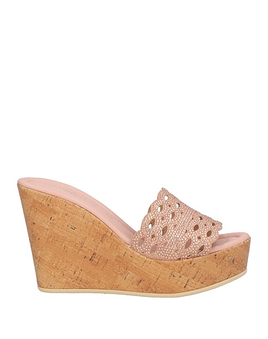 NILA & NILA Mules and clogs Blush Textile fibres