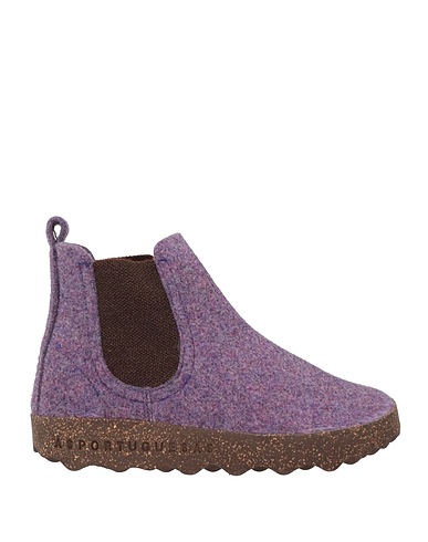 ASPORTUGUESAS Ankle boot Mauve Textile fibres