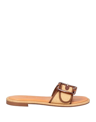 NILA & NILA Sandals Sand Textile fibres