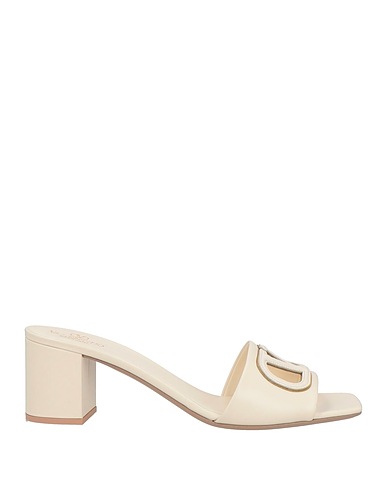 VALENTINO GARAVANI Sandals Cream Leather