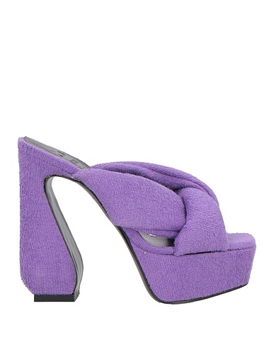 SI ROSSI by SERGIO ROSSI Sandals Purple Textile fibres