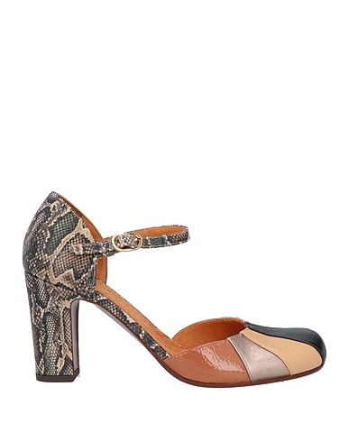 CHIE MIHARA Pumps Schwarz Leder