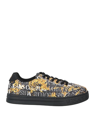 VERSACE JEANS COUTURE Sneakers Black Leather
