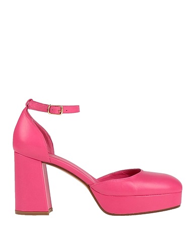 THE SELLER Pump Fuchsia Leather