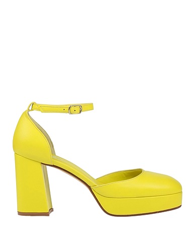 THE SELLER Court Lime green Leather