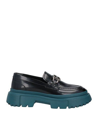 HOGAN Loafers Black Leather
