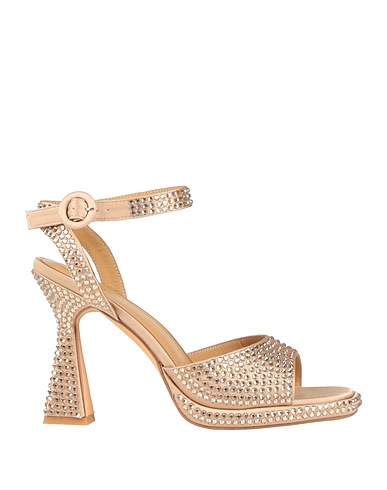 ALMA EN PENA. Sandals Textile fibers