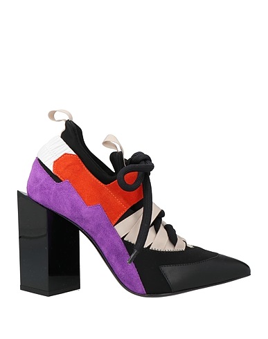 PIERRE HARDY Παπούτσι με κορδόνια Δέρμα μοσχαριού, Ίνες υφασμάτων