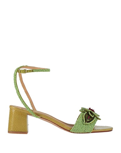 BALIBALI Sandals Light green Leather