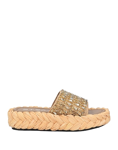 STRATEGIA Sandals Beige String, Synthetic fibers