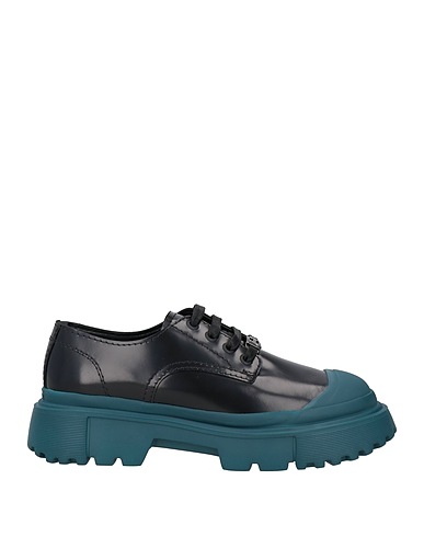 HOGAN Laced shoes Black Leather