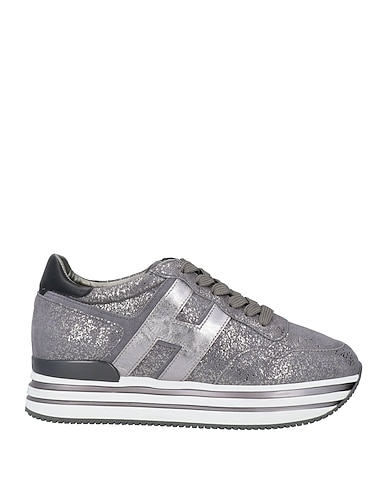 HOGAN Sneakers Grau Leder