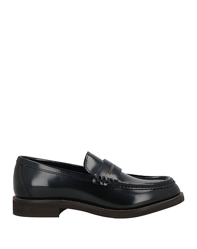 BRUNELLO CUCINELLI Loafers Black Leather