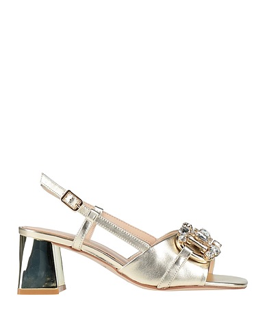 TOSCA BLU Sandals Platinum Leather