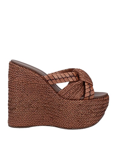 CASADEI Sandals Brown Leather