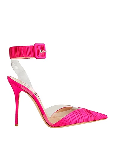 CASADEI Court Fuchsia Textile fibres, Synthetic fibers