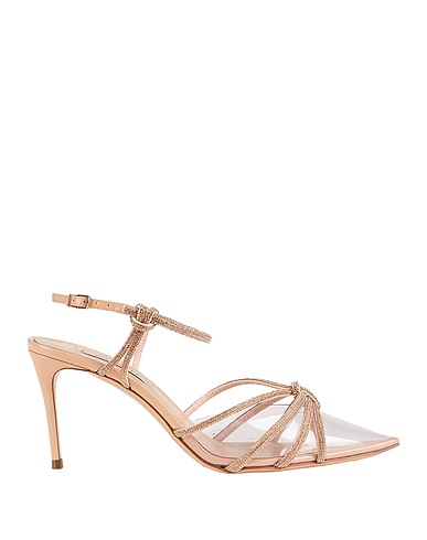 CASADEI Pump Blush Textile fibers, Synthetic fibers