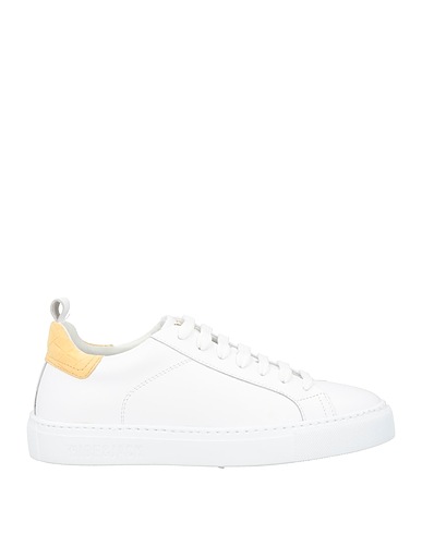 HIDE & JACK Sneakers White Leather, Textile fibers