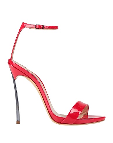 CASADEI Sandals Red Leather