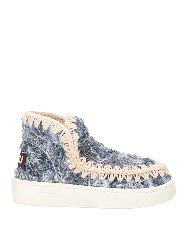 MOU Ankle boot Blue Textile fibers
