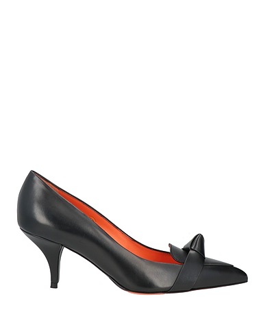 SANTONI Pump Black Leather