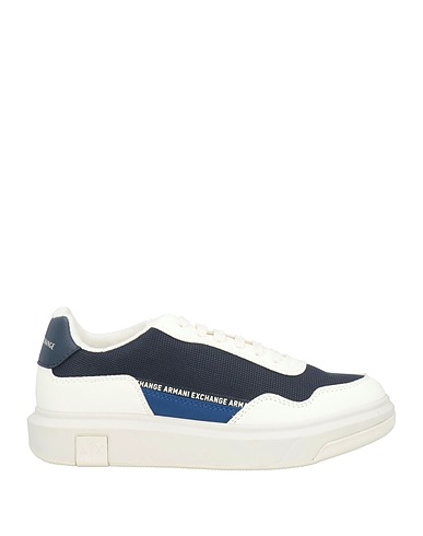 ARMANI EXCHANGE Sneakers Midnight blue 100% Polyester, Polyurethane, Elastane