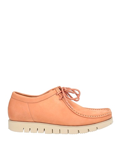 KUBE Laced shoes Salmon pink Leather