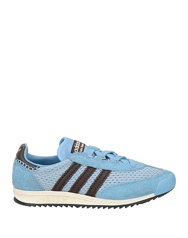 ADIDAS ORIGINALS by WALES BONNER Sneakers Sky blue Leather, Textile fibres