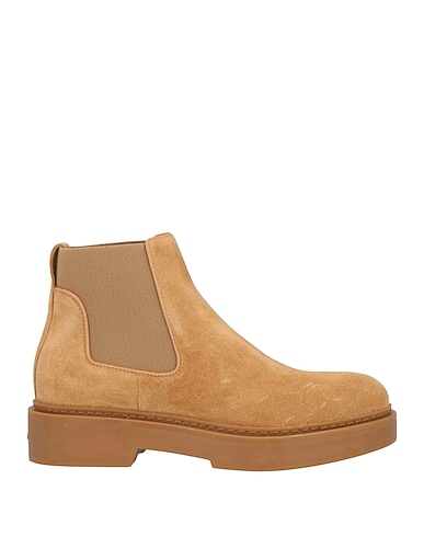 SANTONI Ankle boot Camel Leather