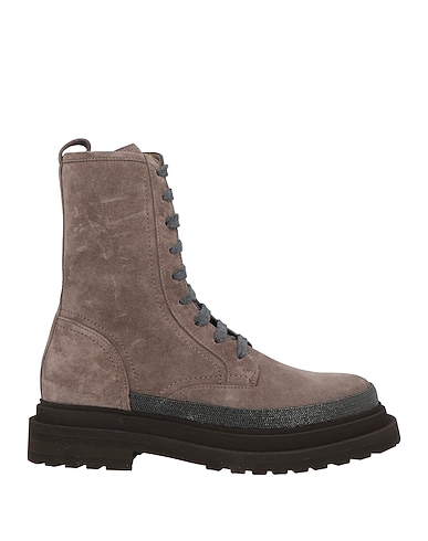 BRUNELLO CUCINELLI Ankle boot Taupe 100% Leather