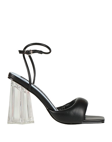 CHIARA FERRAGNI Sandals Black Textile fibres