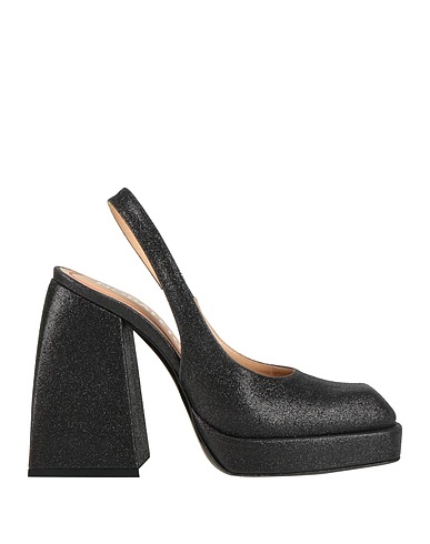 NODALETO Pump Black Leather
