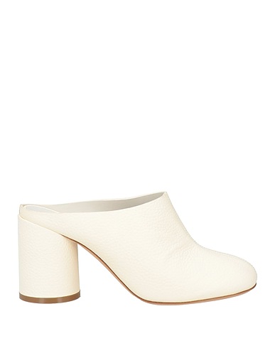 CASADEI Mules and clogs White Leather