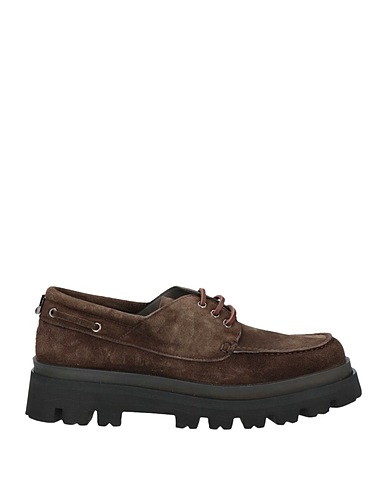 SERGIO ROSSI Chaussures à lacets Moka Cuir
