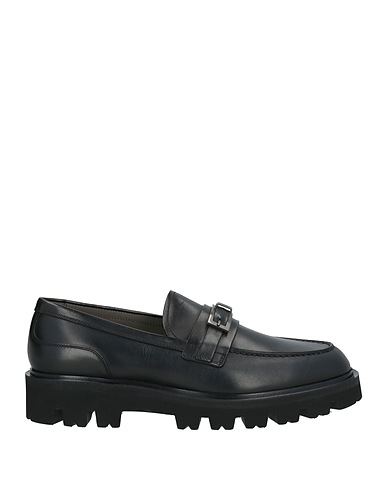 SERGIO ROSSI Mocassins Noir Cuir de veau
