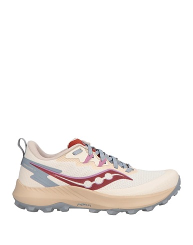 SAUCONY Sneakers Ivory Textile fibres, Plastic
