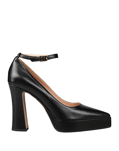 EMPORIO DI PITTI Court Black Leather