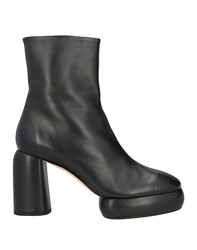 AEYDE Ankle boot Black Calf hair