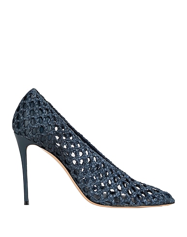 CASADEI Court Slate blue Leather