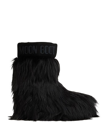 MOON BOOT Boots MB ICON YETI MID
 Black 54% Polyacrylic, 34% Cow leather, 12% Polyester