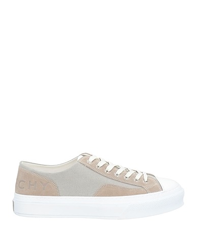GIVENCHY Sneakers Taupe Leather, Cotton, Linen