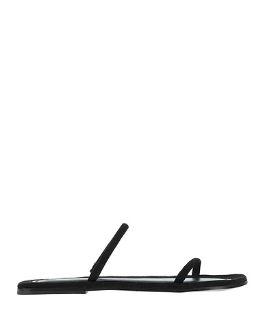 TOTEME Sandals Black Leather