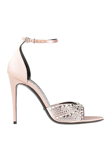 GUCCI Sandals Blush Textile fibres