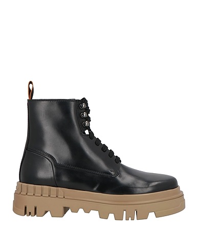 SANTONI Ankle boot Black Leather